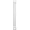 Ekena Millwork Premium 11"L x 1 1/4"W Pull Handle for 2 1/4" Doors, Rocket White GB6001PH511RW - alternate 5